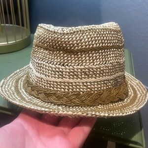 World MARKET hat, made entirely from paper resources, in great condition